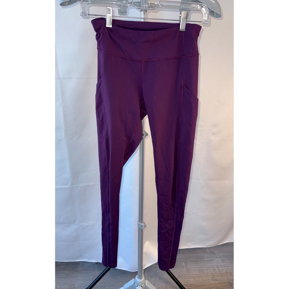 Lululemon Speed Up High-Rise Tight 28 Purple Running Leggings Pockets Womens 4